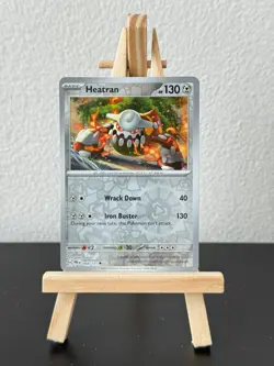 Heatran #068/131 Reverse Holo - Prismatic Evolutions Pokemon TCG Card NM/M - Image 1
