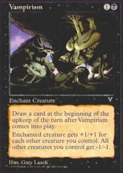 Vampirism - Visions #73/167 MTG Magic The Gathering - Image 1