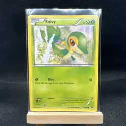 Snivy #5/124 XY - Fates Collide Common - Pokemon Cards G11 - Image 1