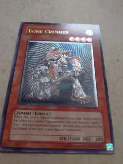 Bone Crusher - CRMS-EN083 - Unlimited - Ultimate - Yugioh Misprint - Image 1