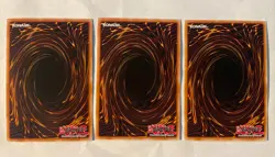 3X YuGiOh LED3-EN006 BLUE-EYES WHITE DRAGON Cards Yugioh LP - Image 2
