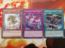 yugioh cards 1st edition comes with 4 random cards - Image 1
