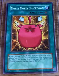 Monkey Monkey Smackdown RDS-EN043 YuGiOh TCG Trading Card LP Unlimited - Image 1