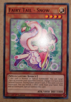 Fairy Tail - Snow - TDIL-EN042 - Common - 1st Edition - YuGiOh - Image 1