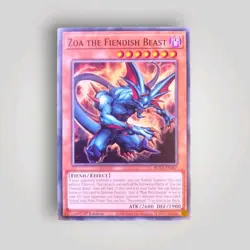 Zoa the Fiendish Beast - ROTA-EN007 - Common Yugioh NM - Image 1