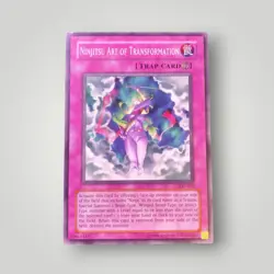 Ninjitsu Art of Transformation SHVA-EN028 Super Rare 1st Edition Yugioh Card LP - Image 1