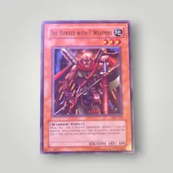 The Hunter with 7 Weapons - LOD-024 - Common - 1st Edition NM YuGiOh! Legacy of - Image 1