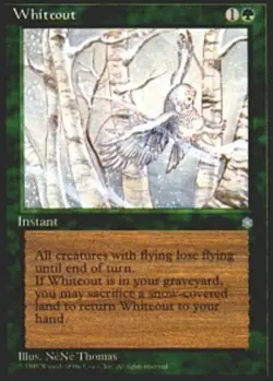 Whiteout - Ice Age # MTG Magic The Gathering - Image 1