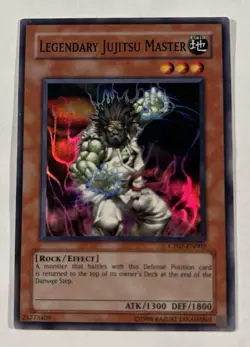 Yugioh Legendary Jujitsu Master CP07-EN002 Champion Pack Super Rare LP - Image 1
