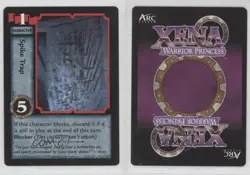 1998 Xena Warrior Princess Collectible Card Game 1st Edition Spike Trap #150 2k3 - Image 3