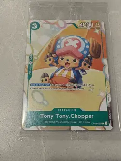SDCC 2025 One Piece Card Pack & Tony Tony Chopper PROMO CARD C2E2 RARE Op09-029 - Image 2