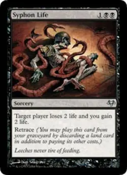 Syphon Life - Eventide #046/180 MTG Magic The Gathering - Image 1