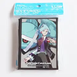 Pokemon Card Game Steven Stone＆Metagross Ver. Black 64 Sleeve Pokemon Center - Image 1