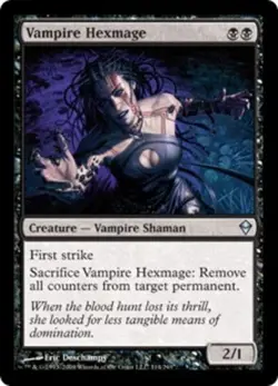 Vampire Hexmage - Zendikar #114/249 MTG Magic The Gathering - Image 1