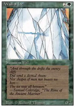 Wall of Ice - Revised Edition # MTG Magic The Gathering - Image 1