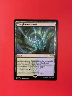 Vineglimmer Snarl - Strixhaven - Magic the Gathering -MTG - Image 1