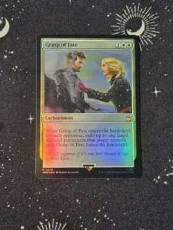 Grasp of Fate 208, Doctor Who Foil, WHO MTG TCG - Image 1