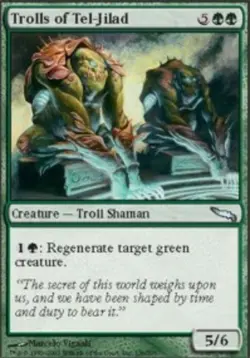 Trolls of Tel-Jilad - Mirrodin #136/306 MTG Magic The Gathering - Image 1