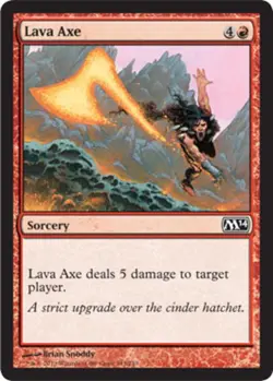 Lava Axe - Magic 2014 (M14) #143/249 MTG Magic The Gathering - Image 1
