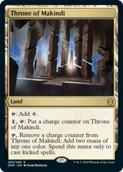 Throne of Makindi - Zendikar Rising #265/280 MTG Magic The Gathering - Image 1