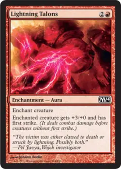 Lightning Talons - Magic 2014 (M14) #144/249 MTG Magic The Gathering - Image 1