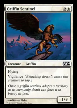 Griffin Sentinel - Magic 2014 (M14) #20/249 MTG Magic The Gathering - Image 1