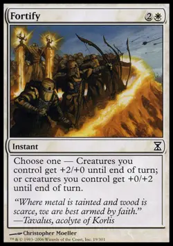 Fortify - Time Spiral #19/301 MTG Magic The Gathering - Image 1