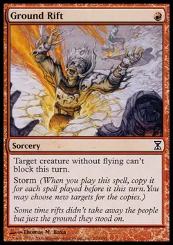 Ground Rift - Time Spiral #162/301 MTG Magic The Gathering - Image 1