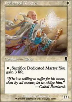 Dedicated Martyr - Odyssey #16/350 MTG Magic The Gathering - Image 1