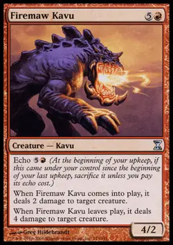 Firemaw Kavu - Time Spiral #153/301 MTG Magic The Gathering - Image 1