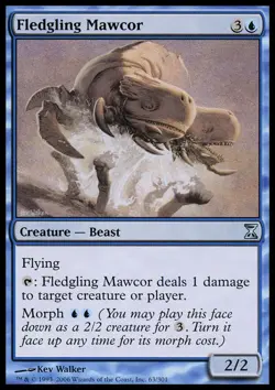 Fledgling Mawcor - Time Spiral #63/301 MTG Magic The Gathering - Image 1