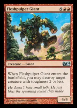Fleshpulper Giant - Magic 2014 (M14) #140/249 MTG Magic The Gathering - Image 1