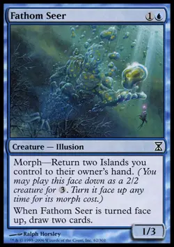 Fathom Seer - Time Spiral #62/301 MTG Magic The Gathering - Image 1