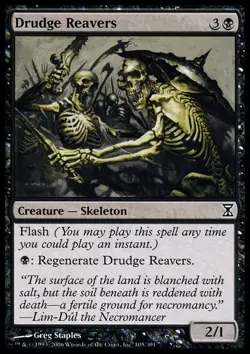 Drudge Reavers - Time Spiral #105/301 MTG Magic The Gathering - Image 1