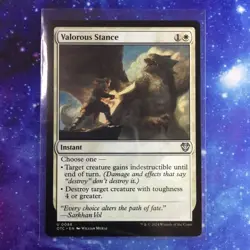 Valorous Stance [Outlaws of Thunder Junction Commander] Magic MTG 0088 - Image 1