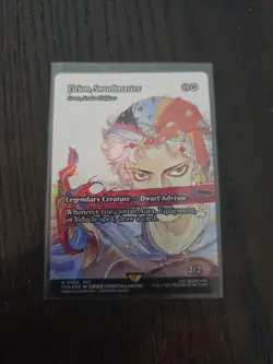 MTG Magic The Gathering Final Fantasy Collector Firion Swordmaster Foil Rare 003 - Image 1