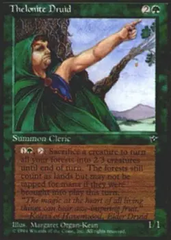 Thelonite Druid - Fallen Empires #78 MTG Magic The Gathering - Image 1