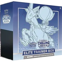 Pokemon Chilling Reign ETB Sealed - Ice Rider Calyrex (Blue) - Mint - Image 1