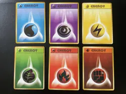 1999 1st Series Pokemon Japanese Base Set ALL Basic Energy NM/VLP - Image 1