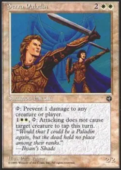 Serra Paladin - Homelands # MTG Magic The Gathering - Image 1