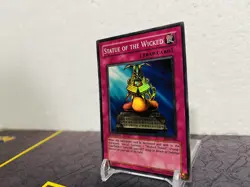 Yugioh Statue Of The Wicked PGD-046 Super Rare 1st Ed - Image 3