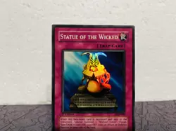 Yugioh Statue Of The Wicked PGD-046 Super Rare 1st Ed - Image 4