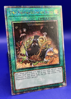 Yugioh Pre-Preparation of Rites RA01-EN055 Quarter Century Secret Rare 1st Ed NM - Image 2