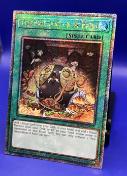 Yugioh Pre-Preparation of Rites RA01-EN055 Quarter Century Secret Rare 1st Ed NM - Image 3