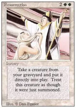 Resurrection - Revised Edition # MTG Magic The Gathering - Image 1