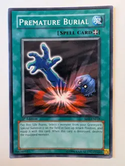 Premature Burial - SD3-EN013 1st Edition - YuGiOh-LP - Image 1