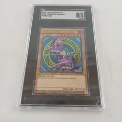 Dark Magician - 2016 Yugioh! Mega-Tin Ultra Rare CT13-EN003 SGC 8 NM/MT Graded - Image 1