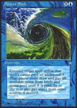 Power Sink - Ice Age # MTG Magic The Gathering - Image 1