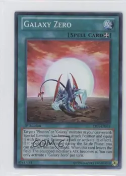 Galaxy Zero 1st Ed. YuGiOh Zexal Collection Tin #ZTIN-EN018 0c6 - Image 1