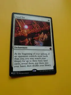 Land Tax. Mythic Enchantment Magic the Gathering Card. - Image 3